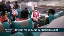 Mulai Beroperasi Pekan Depan, Menhub Jajal Kesiapan Jalur Ganda Kereta Api Bogor-Sukabumi!