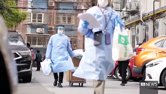 Food supply issues rock Shanghai as the city locks down and COVID-19 cases rise - ABC News