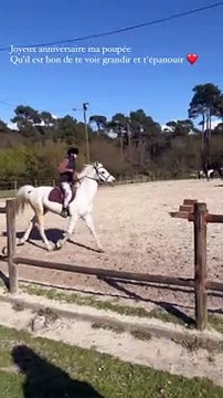 Frédérick Bousquet a souhaité un joyeux anniversaire à sa fille Manon (qu'il a eue avec Laure Manaudou), sur Instagram le 2 avril 2022.