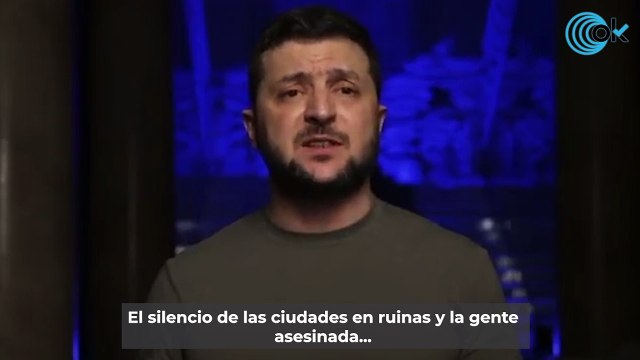 El emotivo discurso de Zelenski en los Grammy: Sueño con una Ucrania libre como ustedes en el escenario