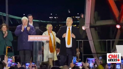 Macaristan'da seçimi kazanan Orban'dan AB'ye mesaj: "Ay'dan bile görülebilir"
