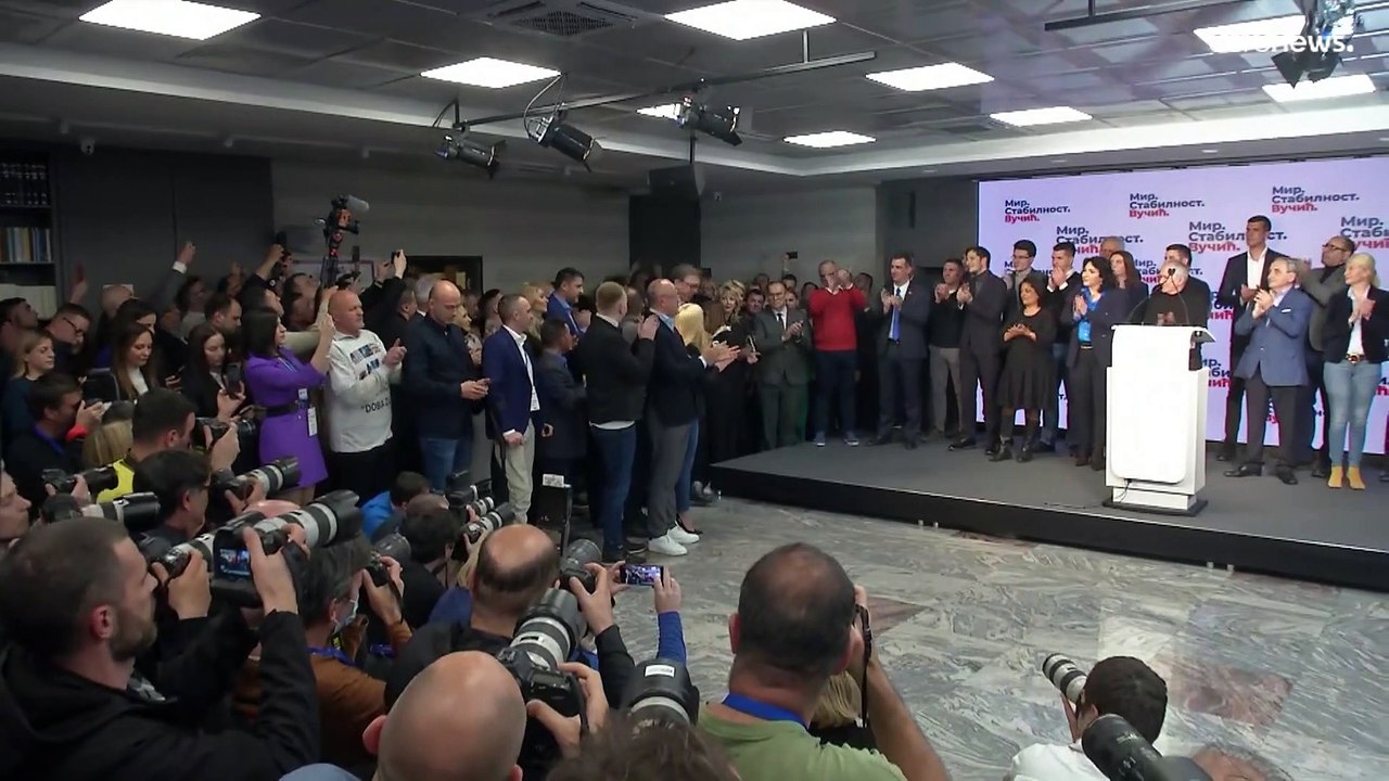 In Serbien bleibt alles beim alten: Vucic wiedergewählt