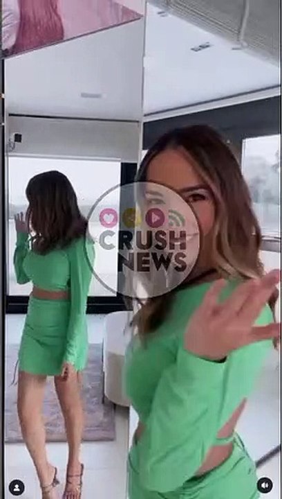 A Lucía ya se le nota la tripita de tres meses de su embarazo con Lobo