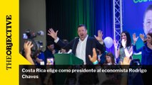 Costa Rica elige como presidente al economista Rodrigo Chaves