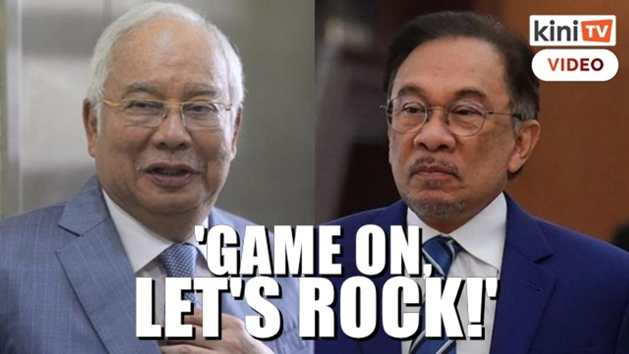 'Rafizi tipu kamu juga ke, Anwar?' - Najib setuju debat isu Sapura