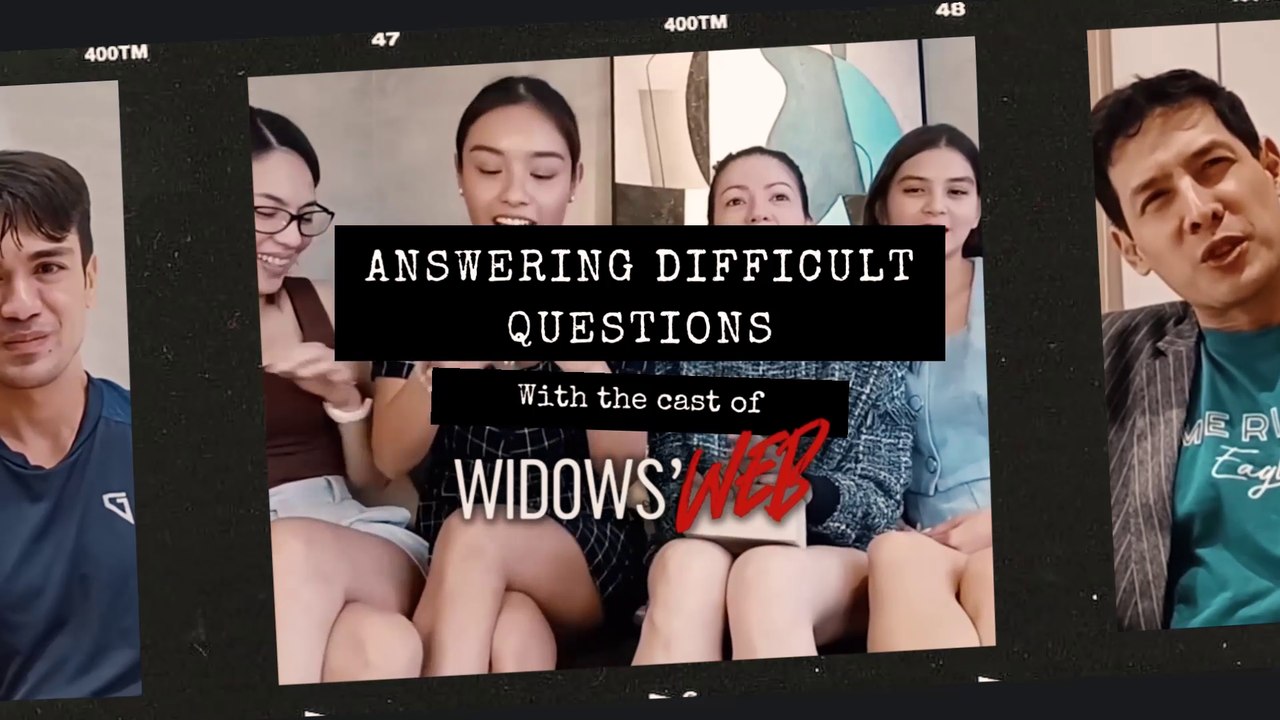 Widows' Web: Answering Difficult Questions with the cast of 'Widows' Web' | Online Exclusive