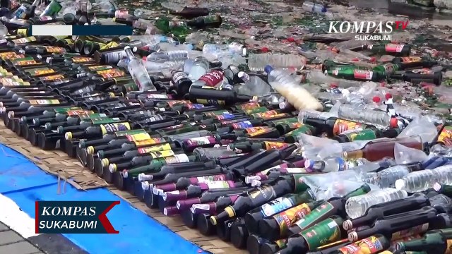 Jelang Ramadhan Polres Sukabumi Musnahkan Ribuan Miras