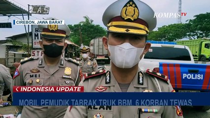 Minibus Bawa Pemudik Tabrak Truk BBM di Jalur Pantura, 6 Penumpang Tewas