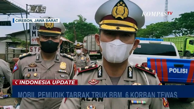 Minibus Bawa Pemudik Tabrak Truk BBM di Jalur Pantura, 6 Penumpang Tewas