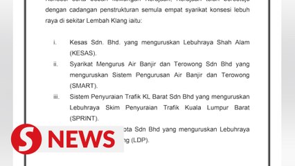 Govt still negotiating on other highways, says Fadillah