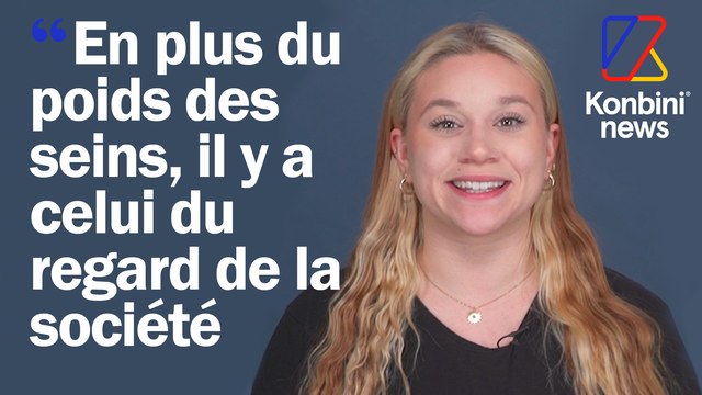 Pour que les femmes à forte poitrine se sentent mieux dans leur corps, Justine milite sur TikTok