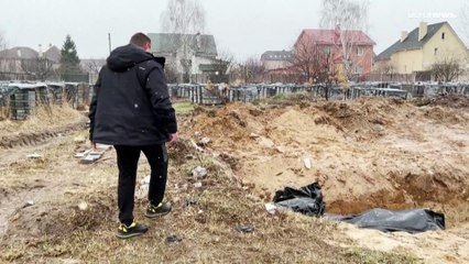 Kriegsgräuel in Butscha: Wer versuchte die Toten zu begraben, wurde beschossen