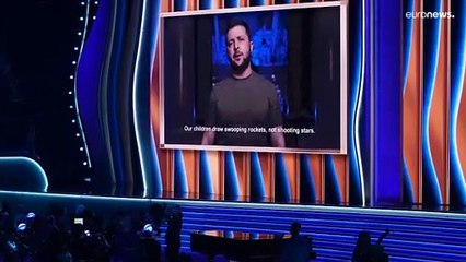 Grammy Awards: Zelenskyy discursou na cerimónia de prémios