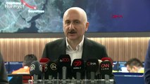 Ulaştırma ve Altyapı Bakanı Karaismailoğlu açıklamalarda bulundu