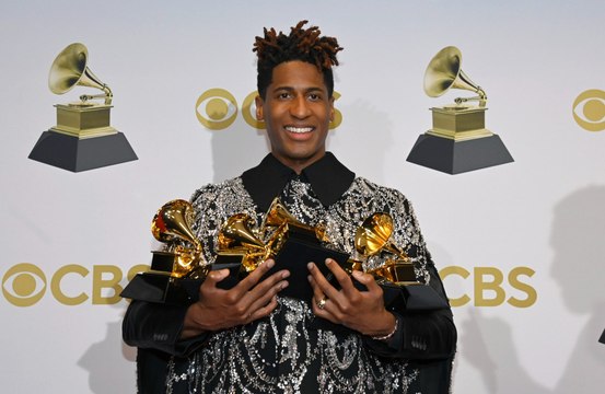 Jon Batiste wins big at the 64th Annual Grammy Awards