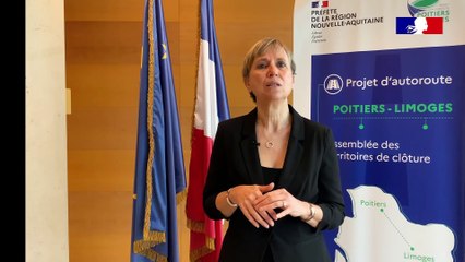 Assemblée de clôture du projet d'autoroute Poitiers-Limoges