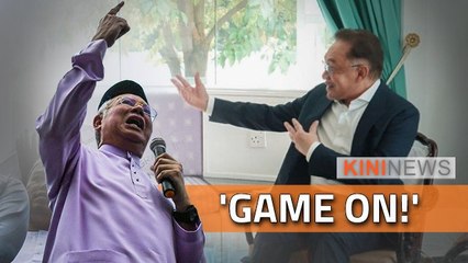 #KiniNews_ ‘Game on!’ - Najib ready to ‘rock’ debate with Anwar