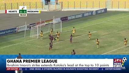 Ghana Premier League: Ibrahim Imoro’s strike extends Kotoko’s lead at the top to 10 points (4-4-22)