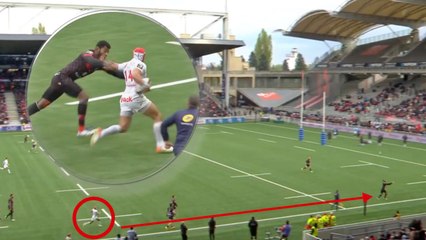 L'incroyable essai de filou de Cheslin Kolbe face à Lyon