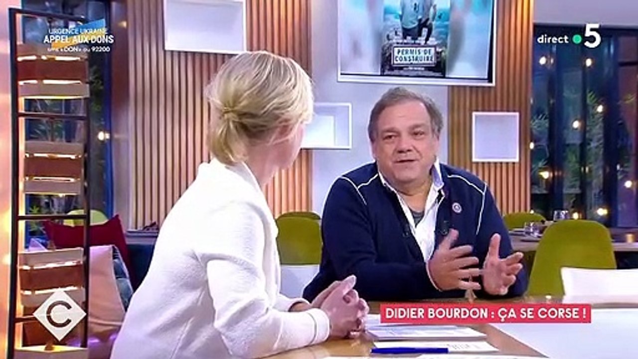 Didier Bourdon présente “Permis de construire” dans C à vous : “Les Corses ont une certaine pudeur, je suis très touché par ça”