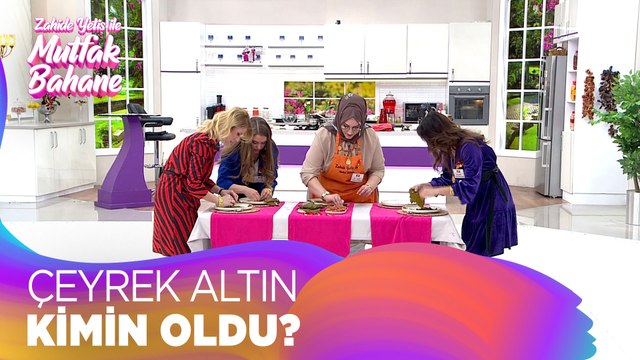 Tabak Bulma yarışmasında kıyasıya rekabet yaşandı! - Zahide Yetiş ile Mutfak Bahane 4 Nisan 2022