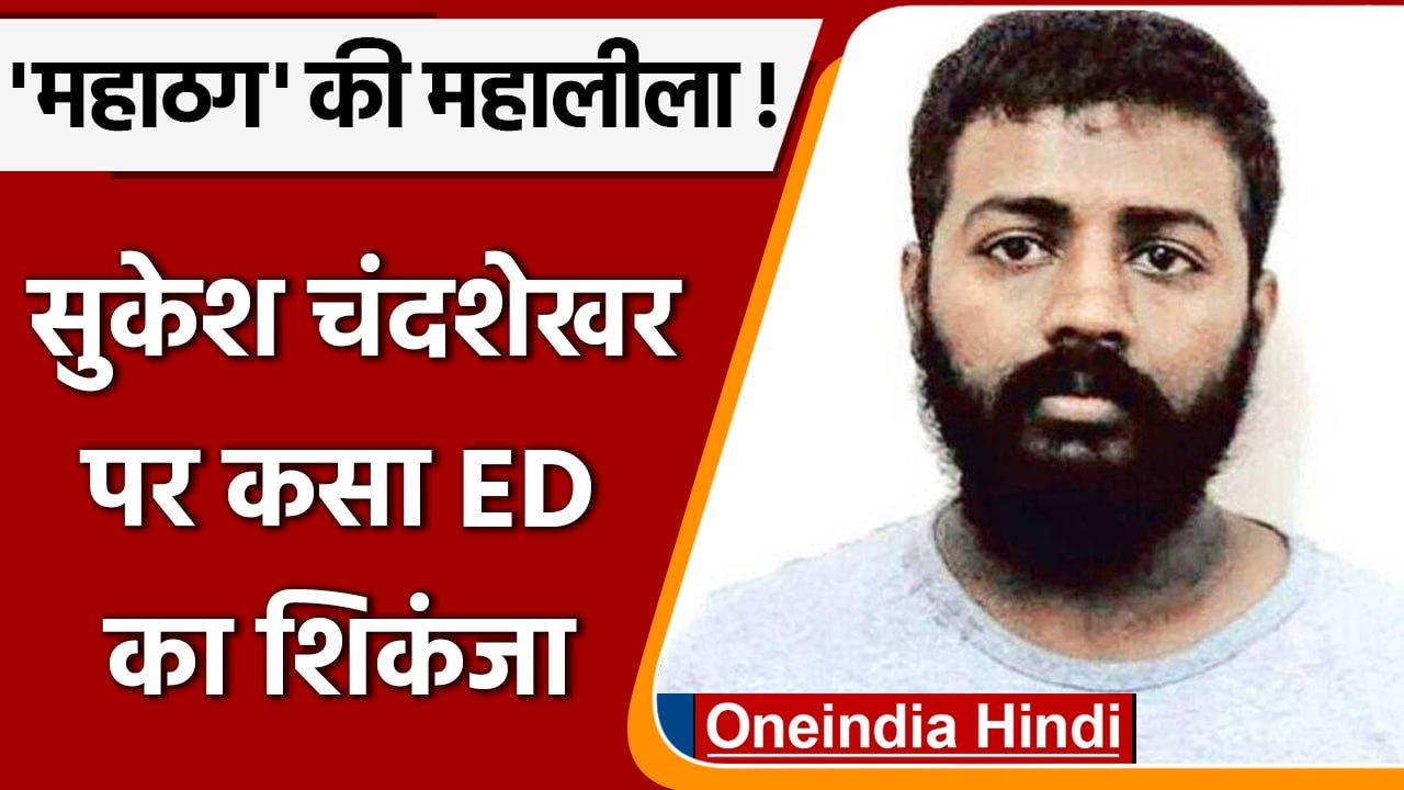 चुनाव चिन्ह दिलाने के केस में महाठग Sukesh Chandrashekhar को ED ने Custody में लिया | वनइंडिया हिंदी