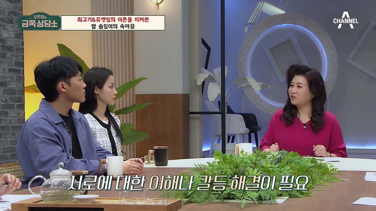 최고기, 유깻잎의 딸 솔잎이는 부모의 이혼을 알고 있을까? [오은영의 금쪽 상담소]