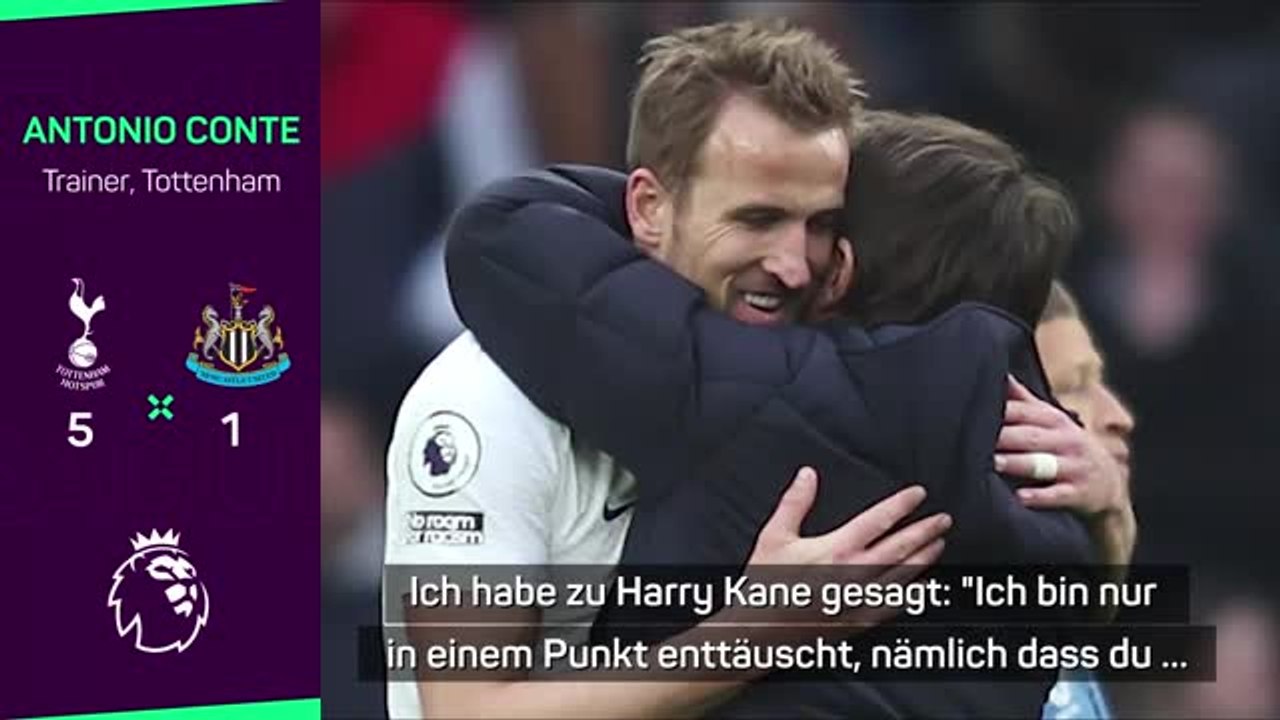 Conte zu Kane: "Bin nur in einem Punkt enttäuscht"