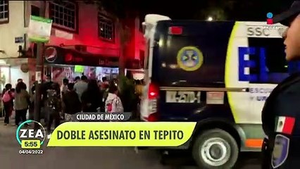 Asesinan a dos personas en la colonia Morelos, CDMX