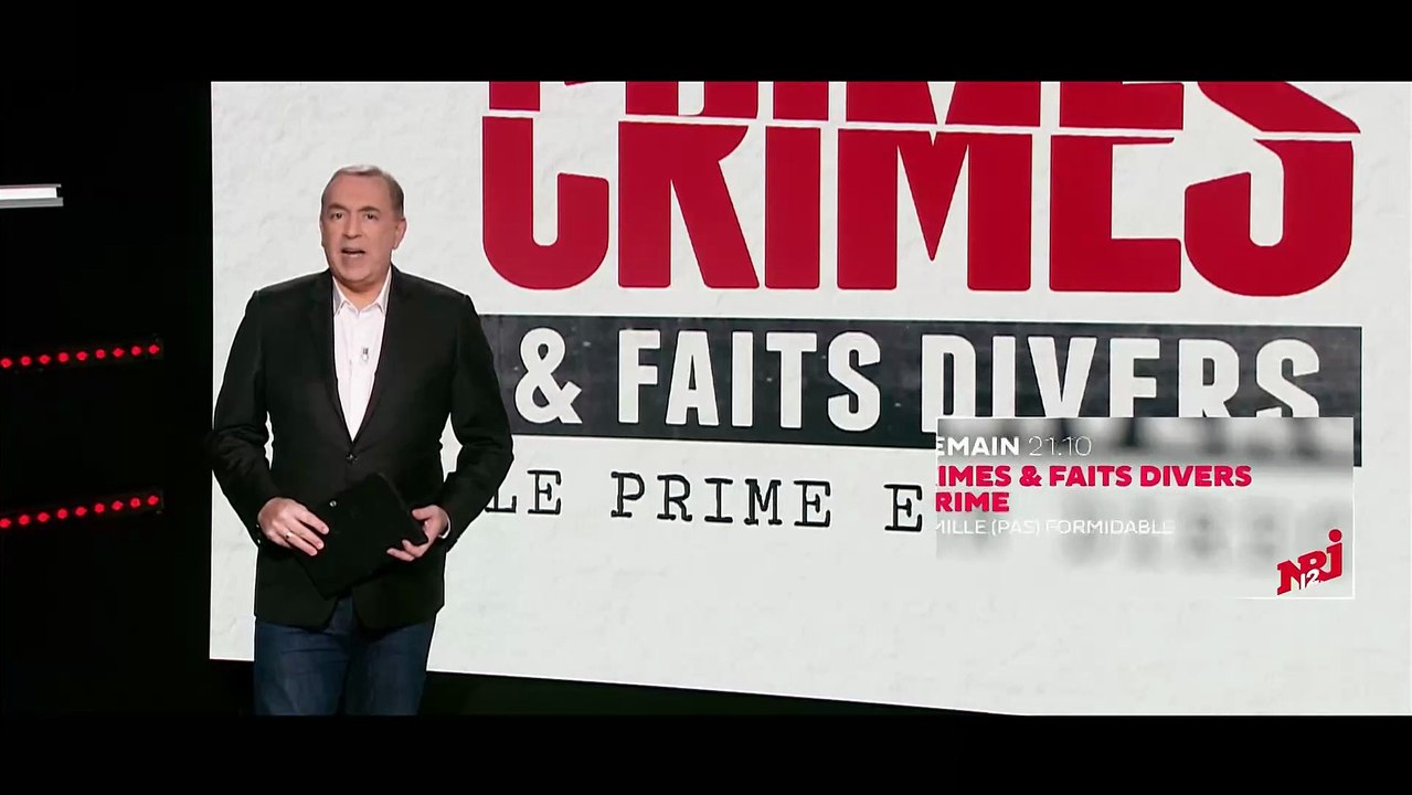 "Une famille (pas) formidable": Ce soir, à 21h10, Jean-Marc Morandini présentera un numéro en direct de "Crimes et faits divers" avec trois histoires qui se sont déroulées dans le huis clos familial