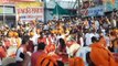 Saffron Jhalawar on Hindu New Year, religious flags waved all around