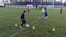 Entraînement école de foot