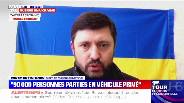 Ukraine: selon le maire de Marioupol, les Russes bloquent tous les envois humanitaires vers sa ville