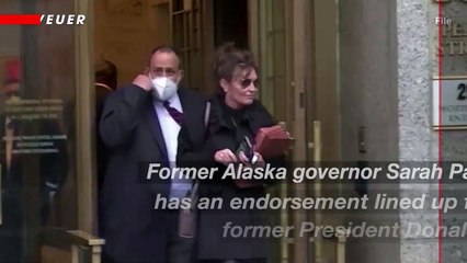 Donald Trump Endorses Sarah Palin for Congress