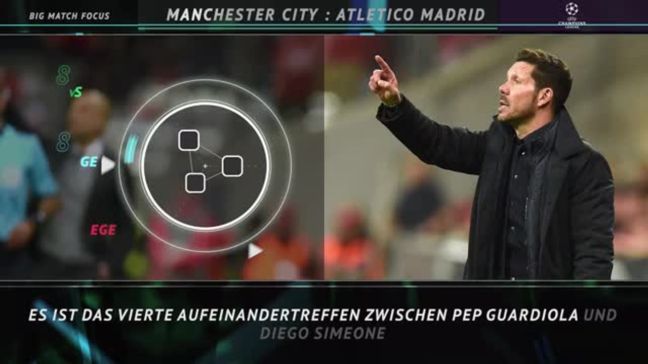 Topspiel im Fokus: City gegen Atletico