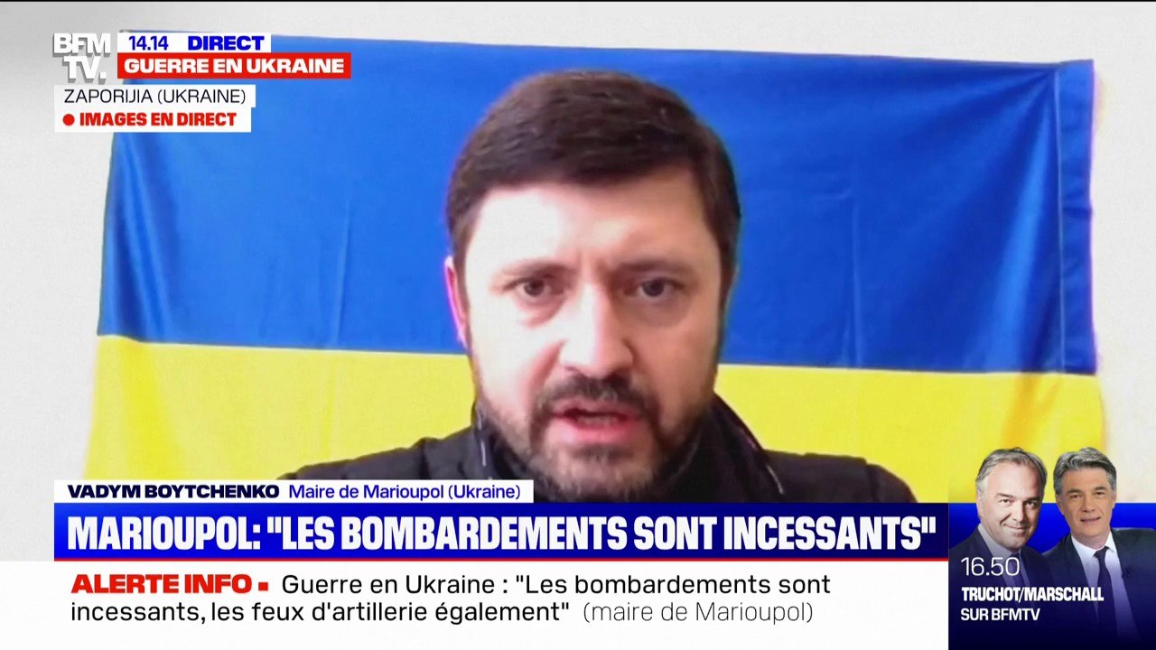 Selon Vadym Boytchenko, maire de Marioupol, il reste environ 130.000 habitants dans la ville
