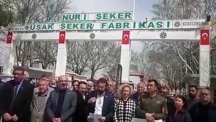 İYİ Parti Uşak Merkez İlçe Başkanı Halan Savaş; "Türkiye savaşa mı girdi de şeker yok"