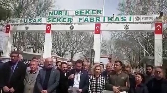 İYİ Parti Uşak Merkez İlçe Başkanı Halan Savaş; Türkiye savaşa mı girdi de şeker yok