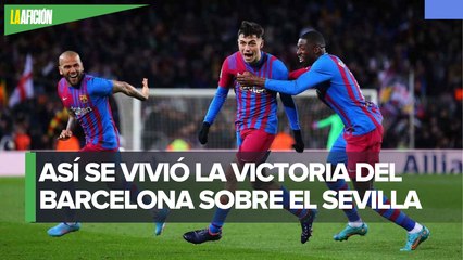 Barcelona derrota al Sevilla y se coloca en el segundo lugar de La Liga