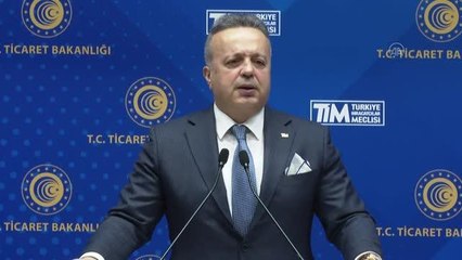 TİM Başkanı Gülle, mart ayı dış ticaret rakamlarının açıklandığı toplantıda konuştu (1)