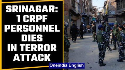 Descargar video: Srinagar: CRPF personnel dies, another injured as terrorists open fire | Oneindia News