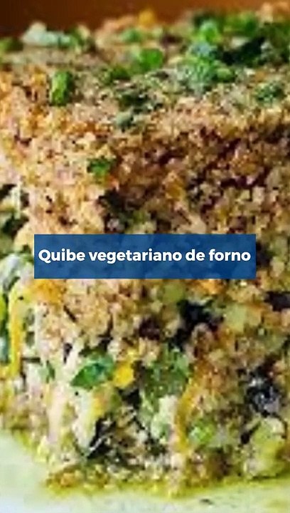 Quibe vegetariano de forno #Shorts