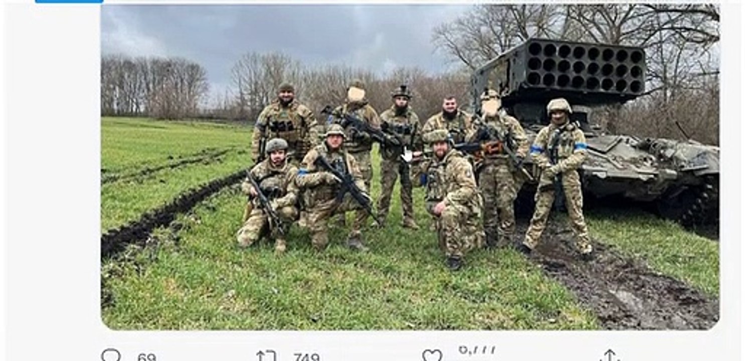 Ukrainian forces capturing and destroying Russian thermobaric multiple launch rocket systems