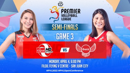 2022 PVL OPEN CONFERENCE  CIGNAL HD SPIKERS vs PETRO GAZZ ANGELS  APRIL 04, 2022