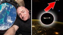 UFO oder nicht? Fragwürdiges Foto eines Astraunauten an Bord der ISS.