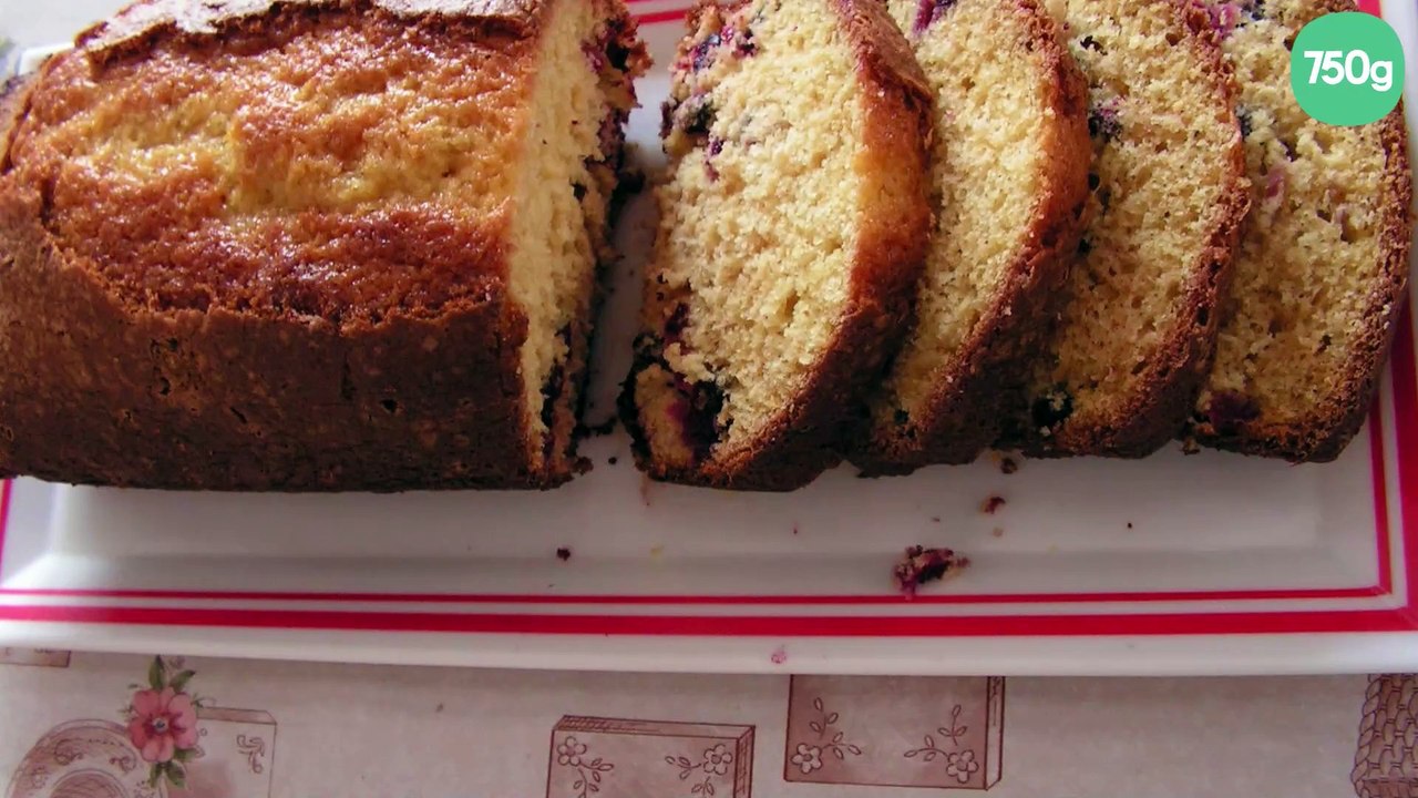 Cake au cassis