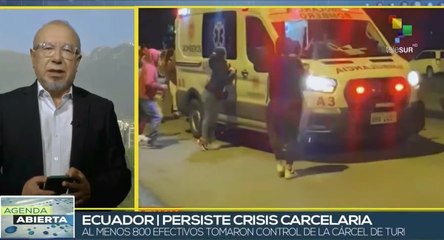 Ecuador continúa en emergencia ante la crisis carcelaria