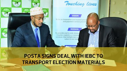 Posta signs deal with IEBC to transport election materials