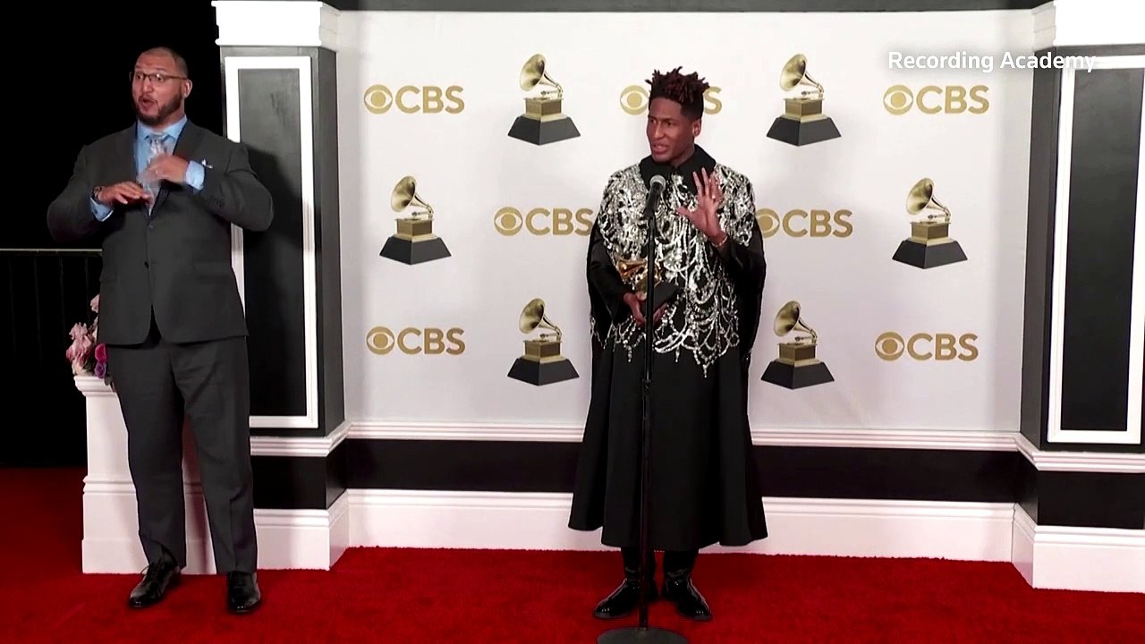 'Did that happen' Jon Batiste wins album of the year