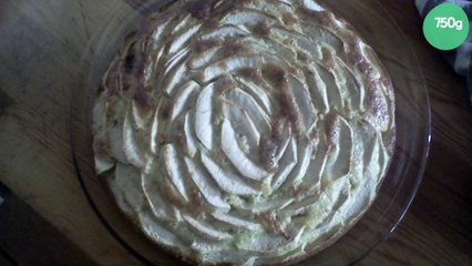 Clafoutis à la compote de pomme